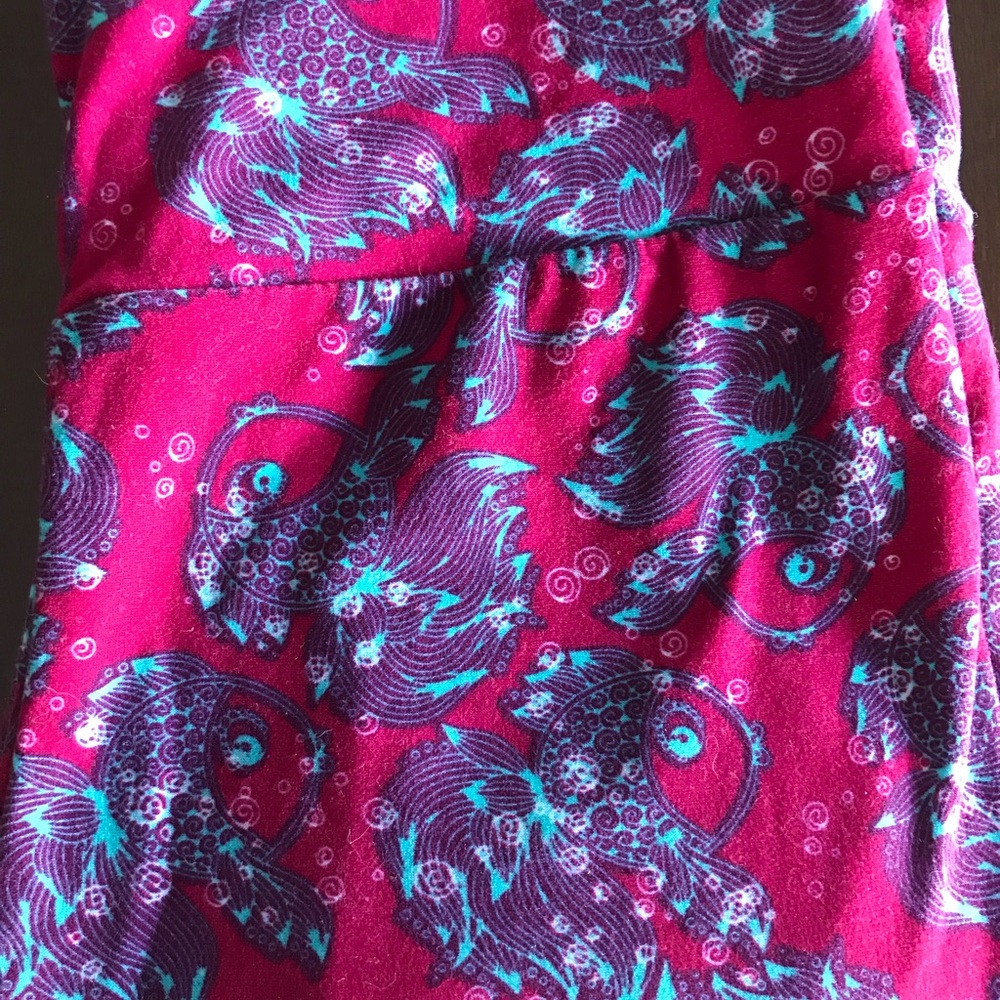 Lularoe OS Fish Leggings